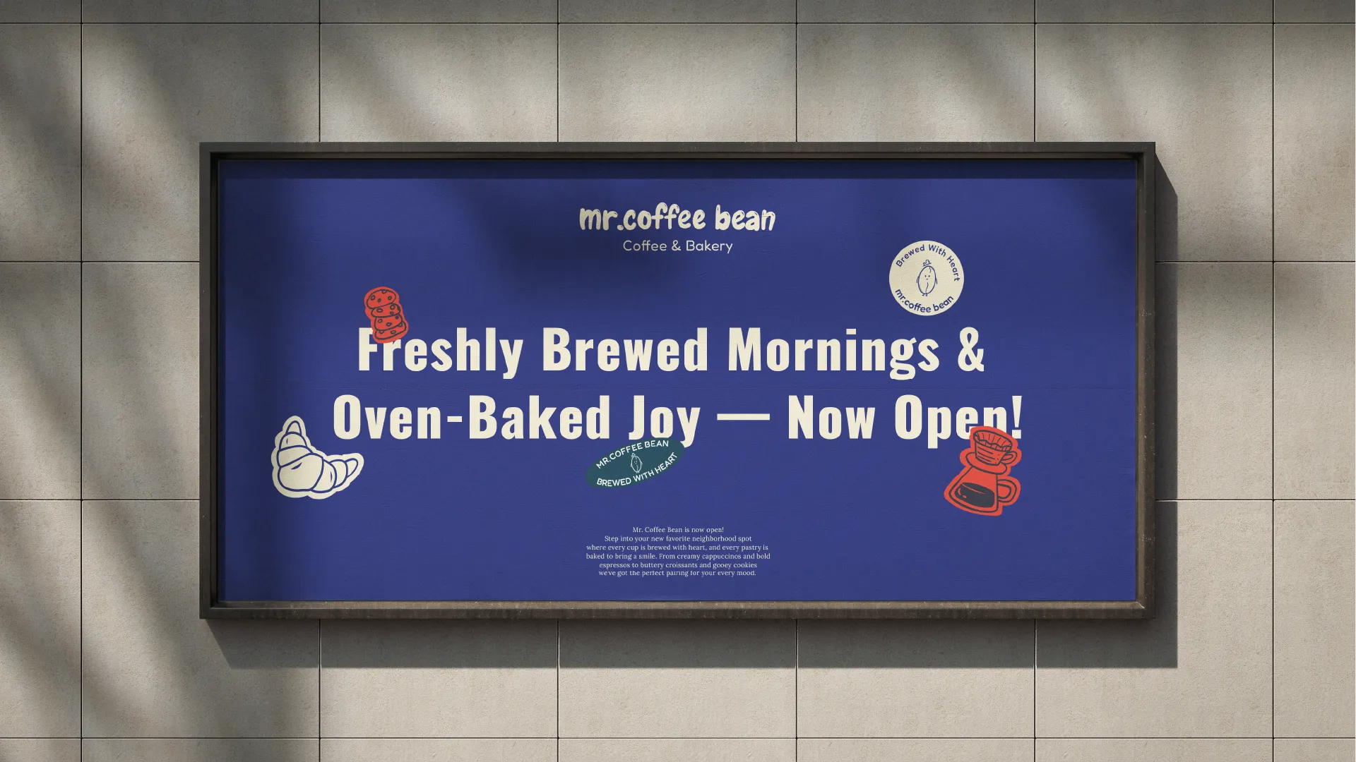 Mr. Coffee Bean — Visual Identity & Marketing Materials